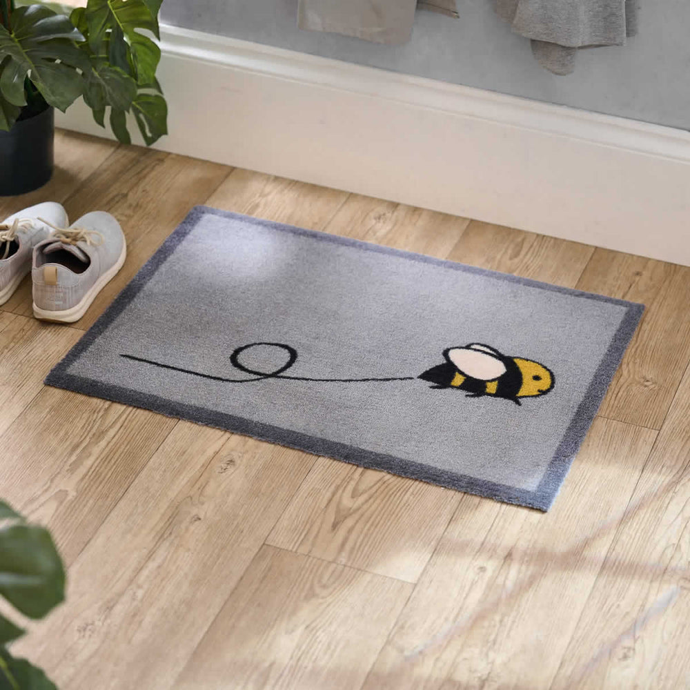 Bee Doormat in Hall