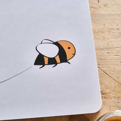 Bee Placemat Closeup