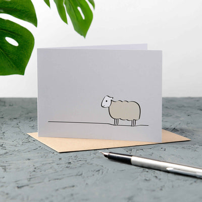 Sheep Cards, Pack of Four