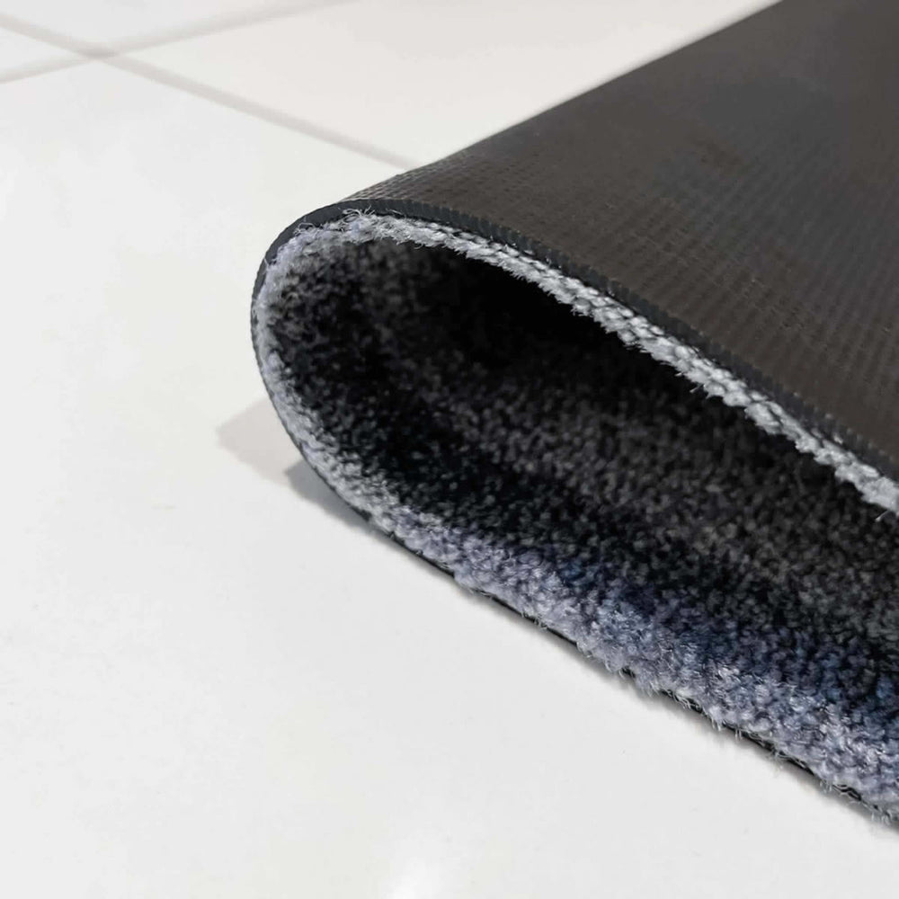 Jin Designs Doormat with anti-slip rubber backing