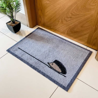 Hedgehog Doormat in Hallway