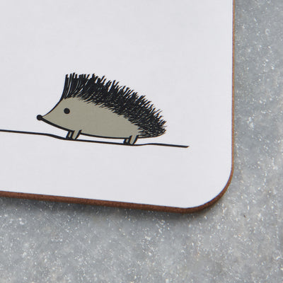Hedgehog Mini Chopping Board Close Up
