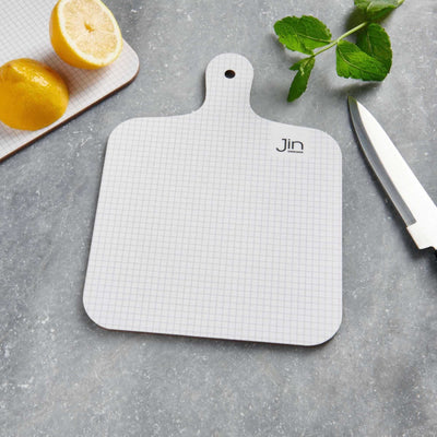 Reverse side of the mini chopping board