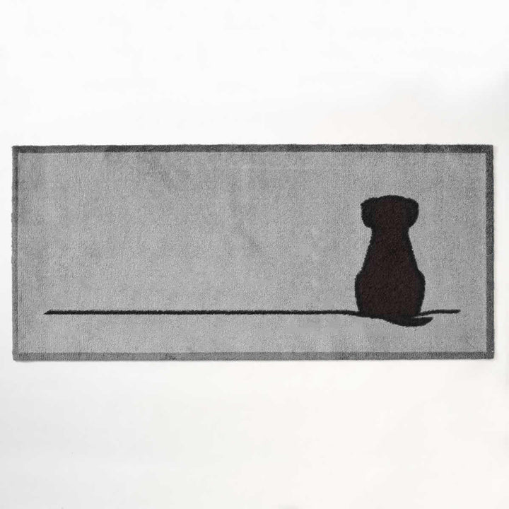 Sitting Dog Runner Doormat 60 x 140cm