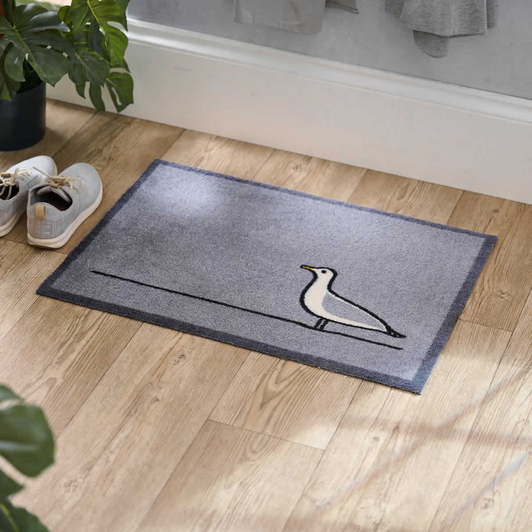 Seagull Doormat in Hallway