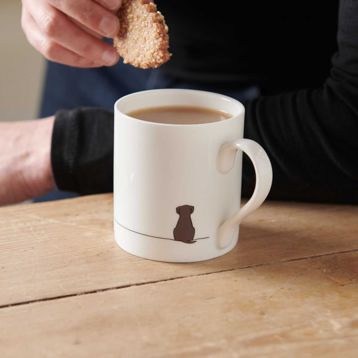 Sitting Dog Mug