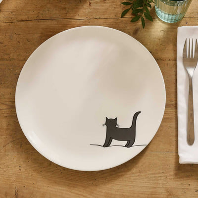 Standing Cat Dinner Plate