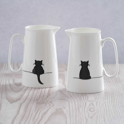Large Cat Jug Front and Reverse