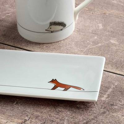 Fox Mini Tray and Hedgehog mug