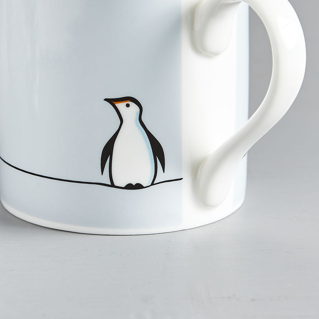 Penguin Mug &amp; Pin Gift Set