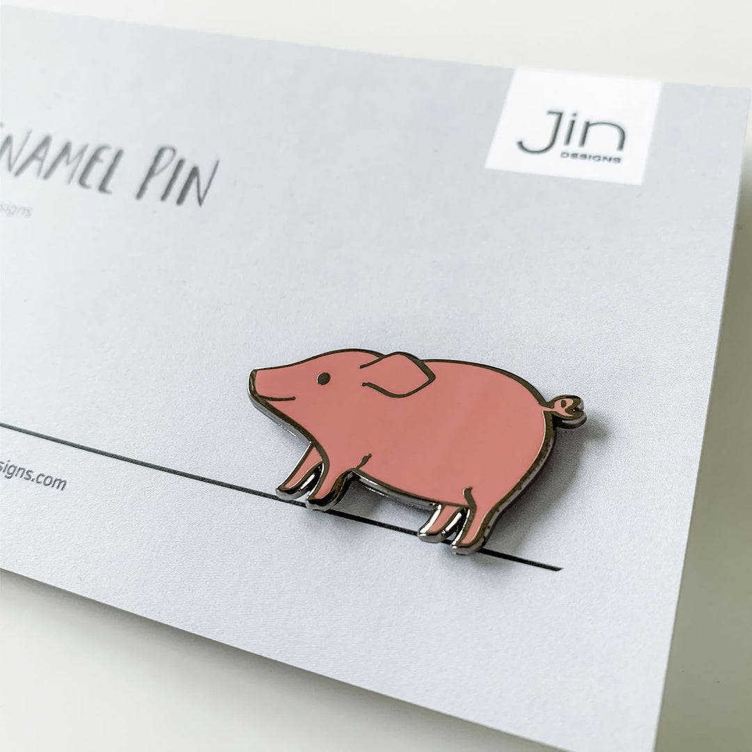 Pig Mug &amp; Pin Gift Set