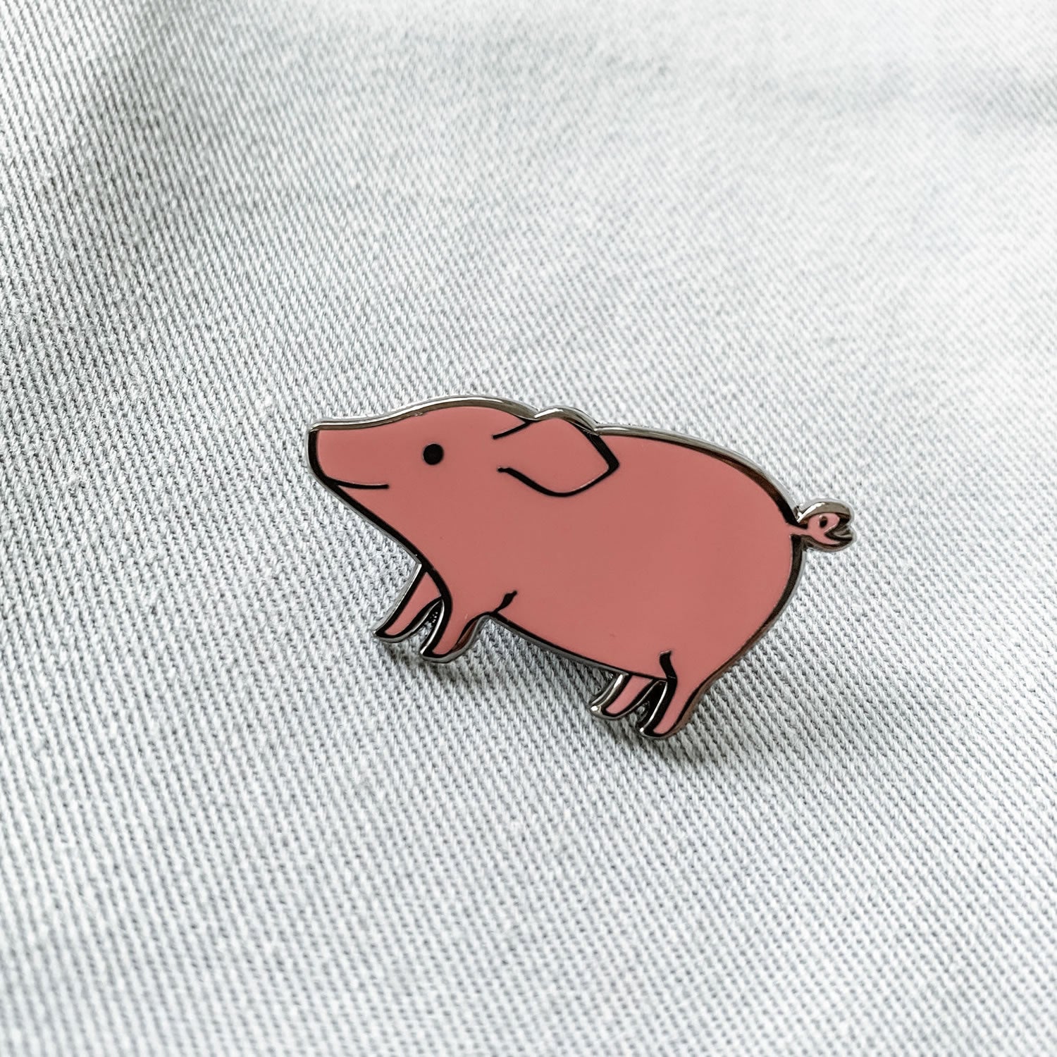 Pig Enamel Pin – Jin Designs