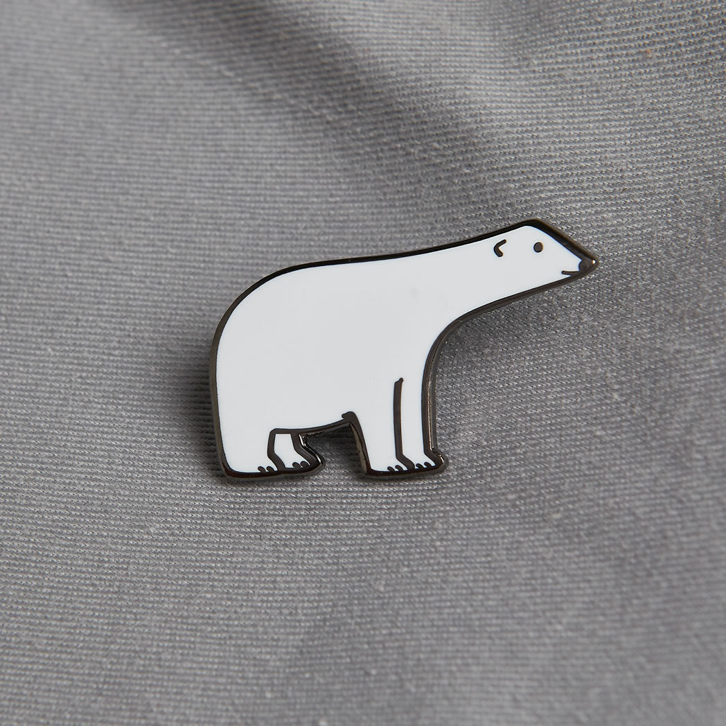 Polar Bear Enamel Pin