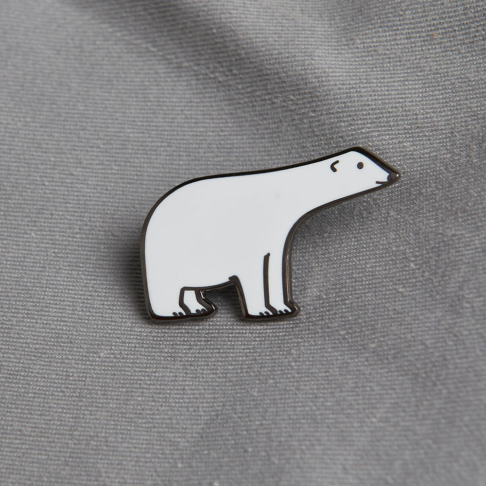 Polar Bear Enamel Pin