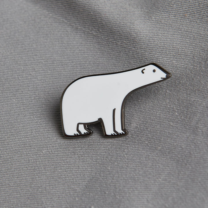 Polar Bear Enamel Pin