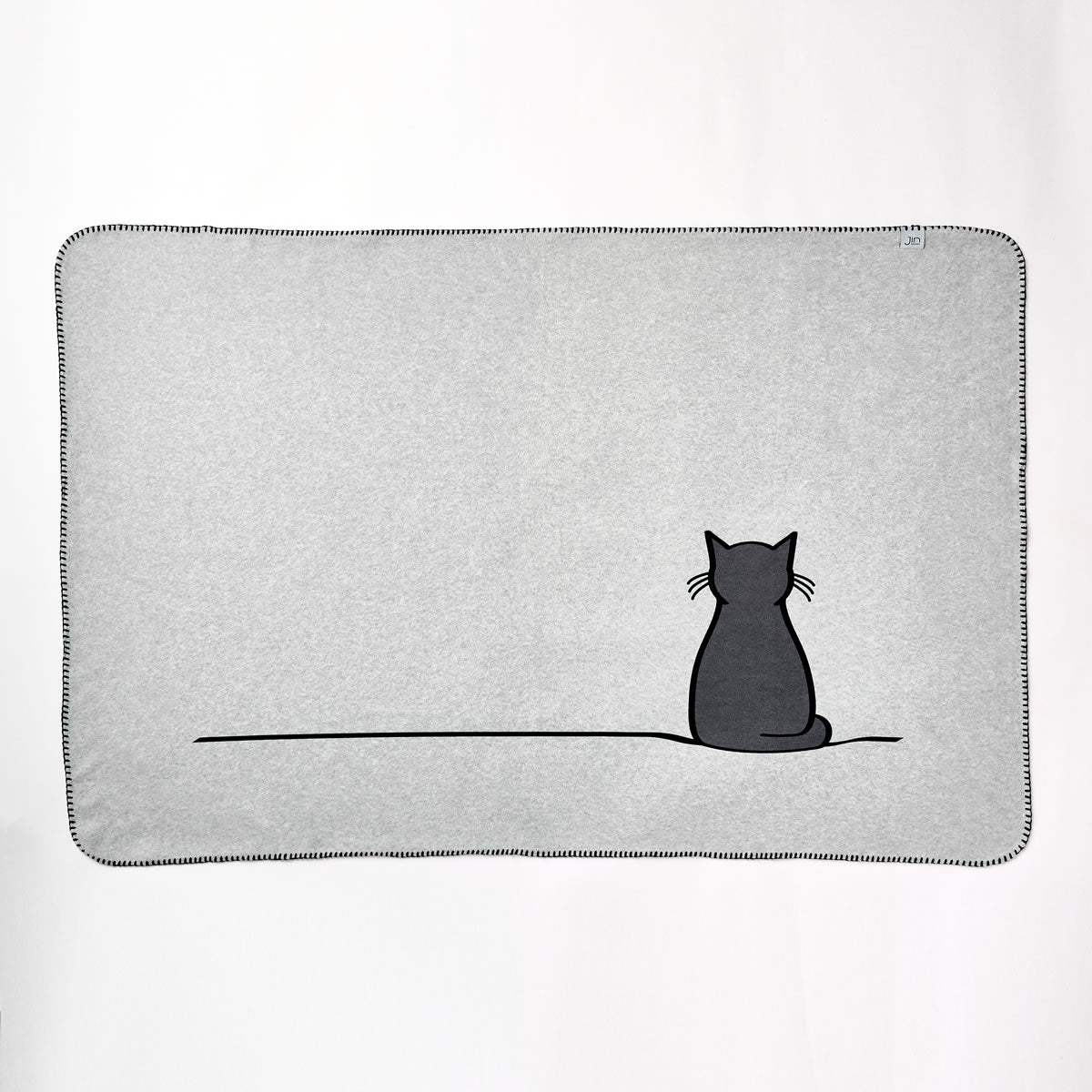 Sitting Cat Blanket