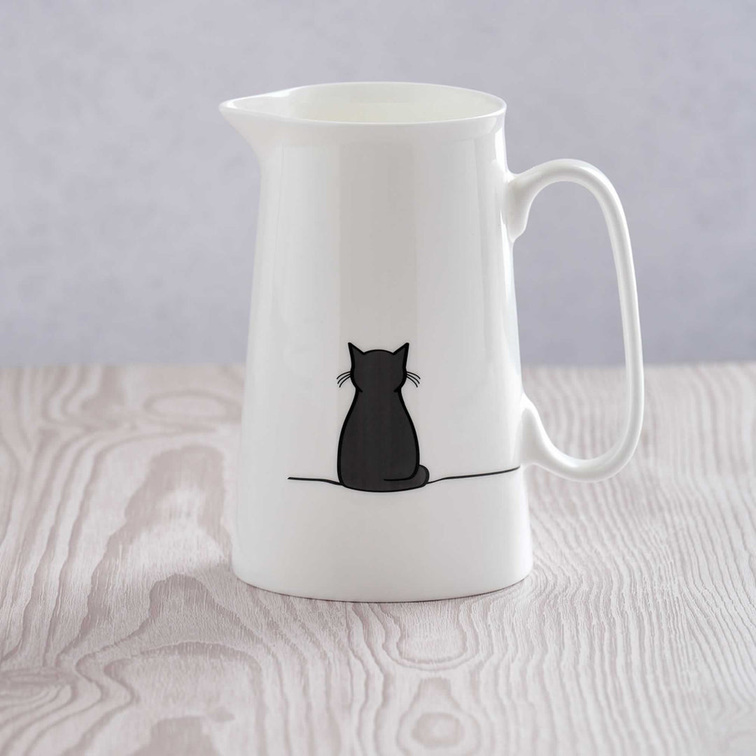 Large Cat Jug Front