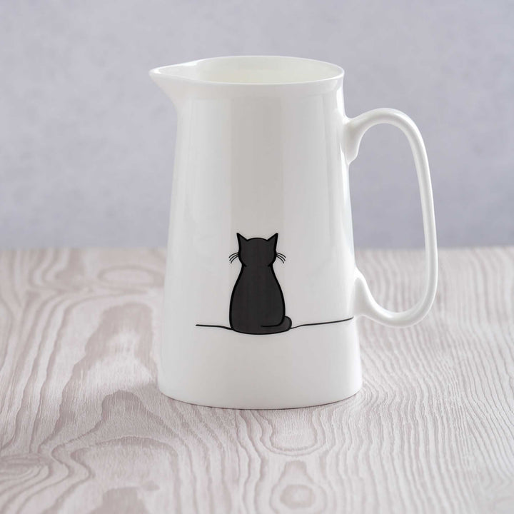 Large Cat Jug Front