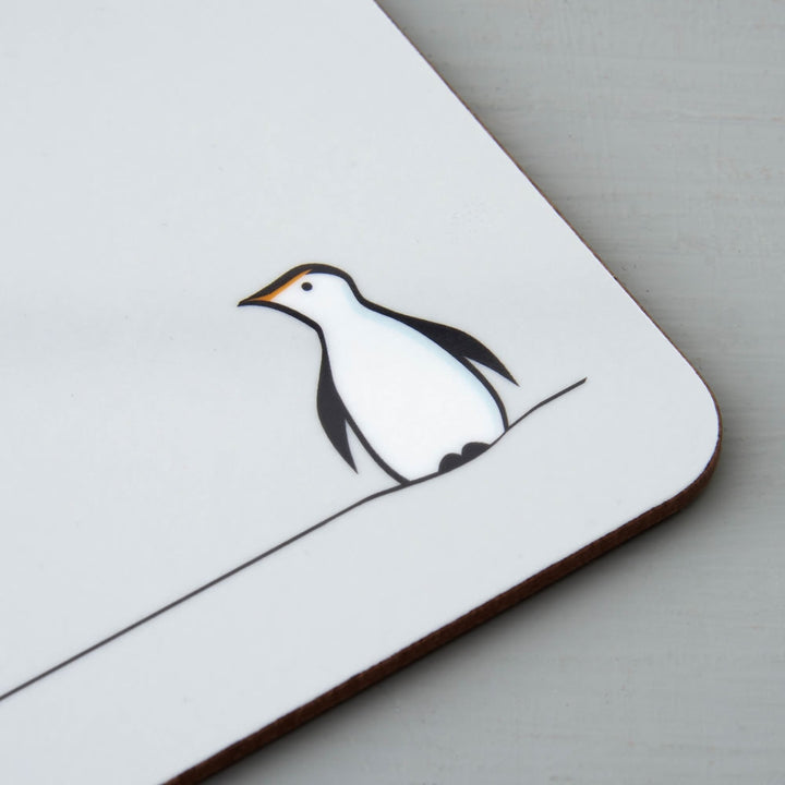 Penguin Placemat Close Up