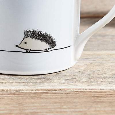 Hedgehog Mug, Fine Bone China, Hedgehog Gifts