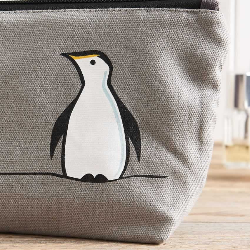 Penguin Zip Bag - Close Up