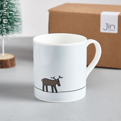 Reindeer Mug, Part of the Winter Collection