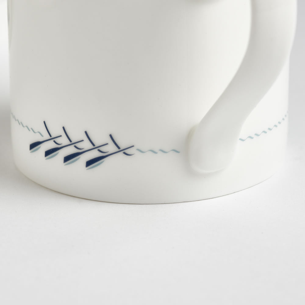 Rowing Boat Mug Close up