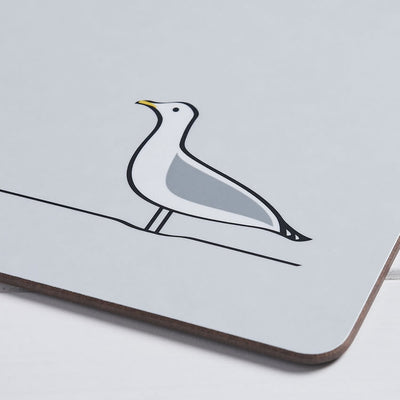 Seagull Placemat Closeup