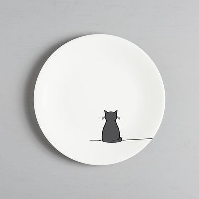 Sitting Cat Side Plate