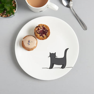 Standing Cat Side Plate