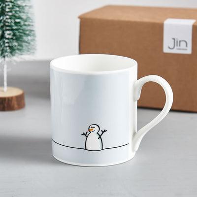Snowman Mug, Part of the Winter Collection