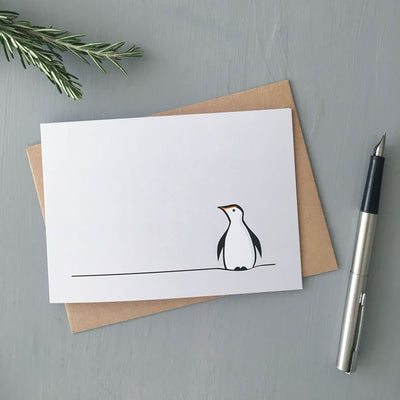Penguin Card, Part of the Winter Collection