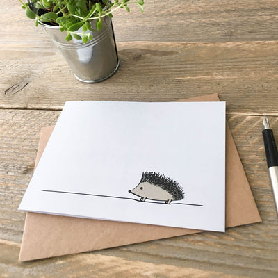Card with Hedgehog